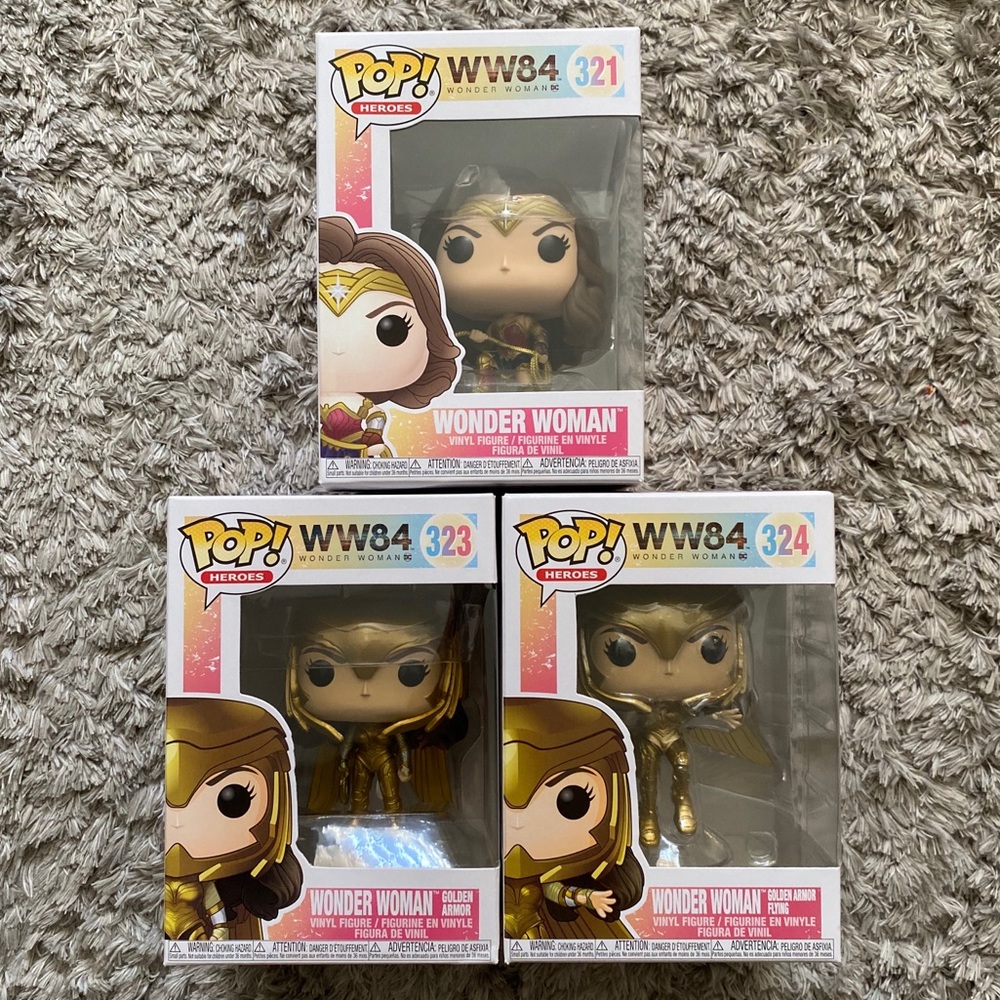 🌿 Wonder Woman 1984 Funko Pop Bundle 🌿